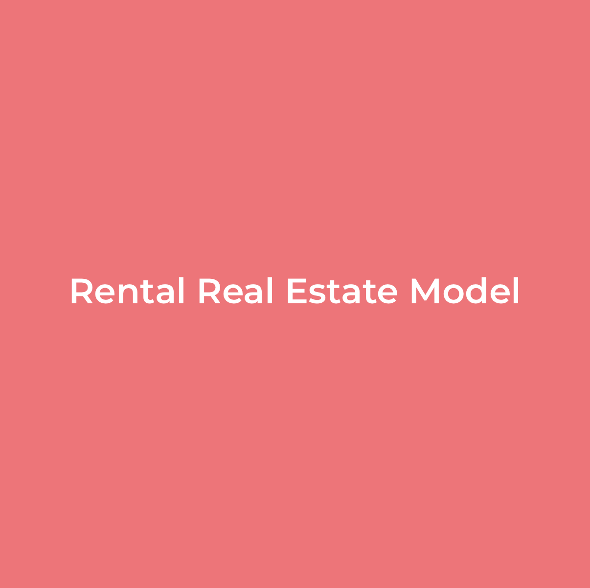 Rental Real Estate